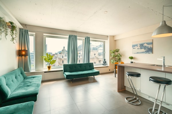Foto van Luxe appartement voor 7 personen in Antwerpen - Vakantiehuis in Antwerp - LivingRoom