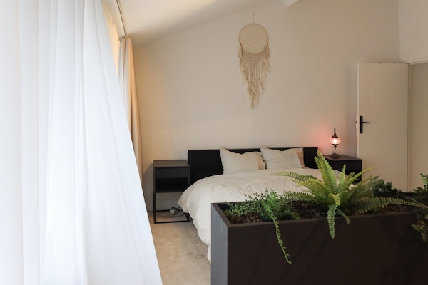 Foto van Gezellig binnenplaatshuis in Hasselt - Vakantiehuis in Hasselt - BedRoom