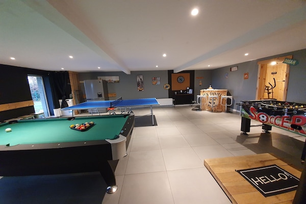 Foto van Villa met F1-circuit Spa-Francorchamps - Vakantiehuis in Francorchamps (Stavelot) - RecreationRoom