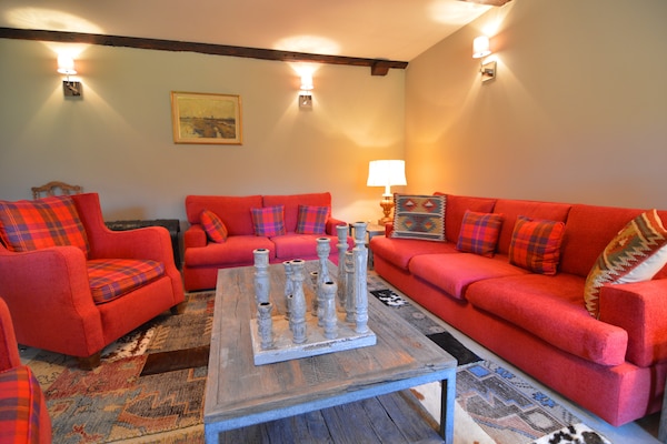 Foto van Vakantiehuis Ardennen bij Abdij Chimay - Vakantiehuis in Nismes Viroinval - LivingRoom