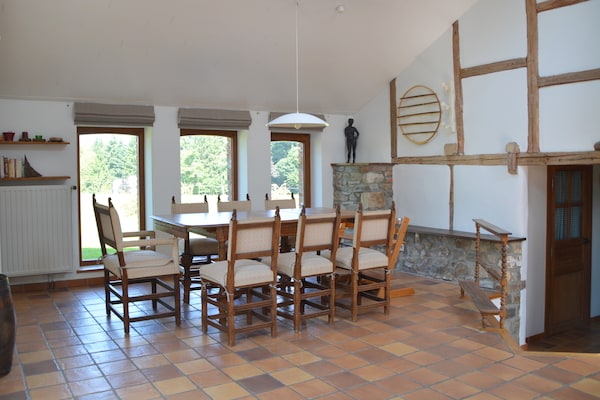 Foto van Heritage Vakantiehuis in Roumont - Vakantiehuis in Roumont (bertogne) - DiningRoom