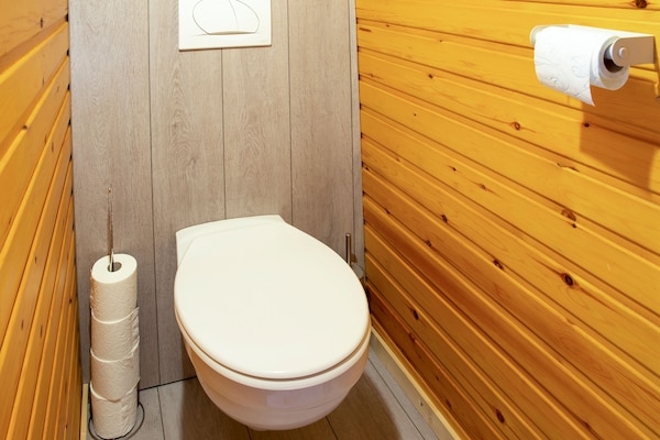 Foto van Rustige retraite met sauna - Vakantiehuis in Fraiture - BathRoom