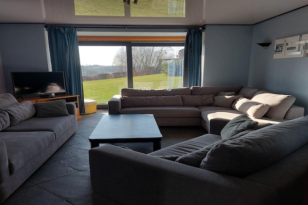 Foto van Luxe boerderij in Rondu Luxemburg - Vakantiehuis in Libramont - LivingRoom