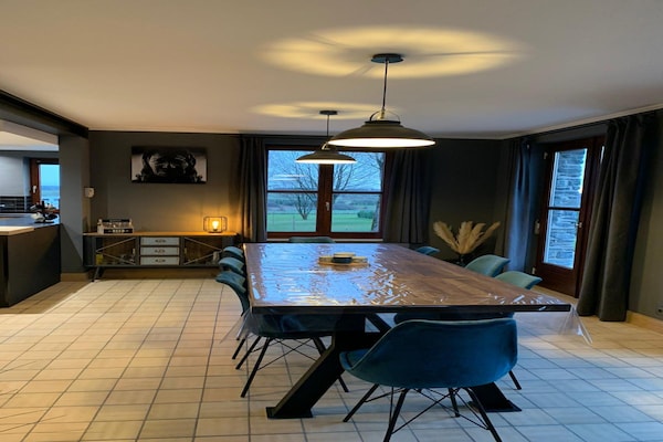 Foto van Elegant familieverblijf, Wallonië - Vakantiehuis in Bertrix - DiningRoom