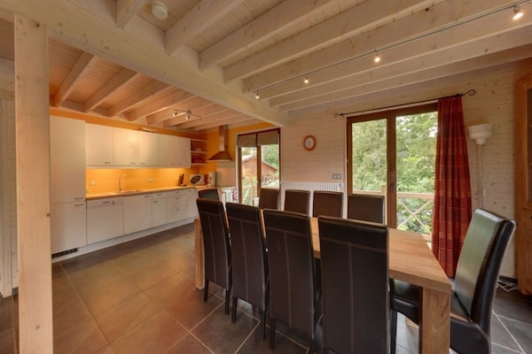 Foto van Luxe chalet met sauna in het bos - Vakantiehuis in Barvaux - Kitchen