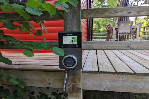 Foto van Luxe chalet met sauna in het bos nabij - Vakantiehuis in Barvaux - Outdoor