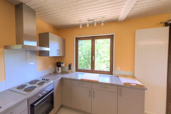 Foto van Luxe chalet met sauna in het bos nabij Durbuy - Vakantiehuis in Barvaux - Kitchen