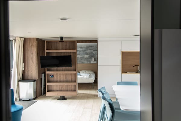 Foto van Gezellig chalet met panoramisch uitzicht - Vakantiehuis in Dochamps - LivingRoom