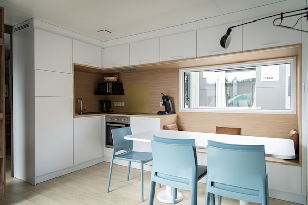 Foto van Gezellig chalet met panoramisch uitzicht - Vakantiehuis in Dochamps - Kitchen