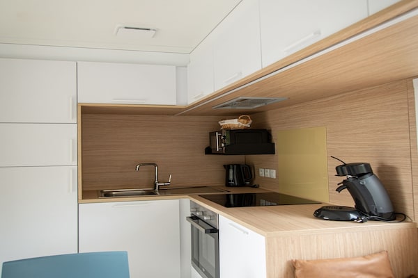 Foto van Gezellig chalet met panoramisch uitzicht - Vakantiehuis in Dochamps - Kitchen