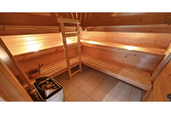 Foto van Vakantiehuis in La Roche met Sauna & Uitzicht - Vakantiehuis in La Roche - Wellness
