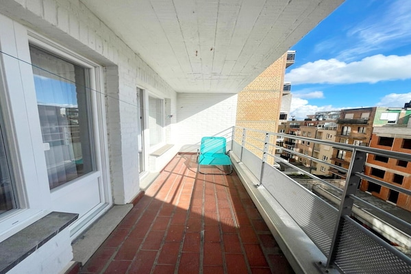 Foto van Appartement in Nieuwpoort met Zeezicht - Vakantiehuis in MIDDELKERKE - TerraceBalcony