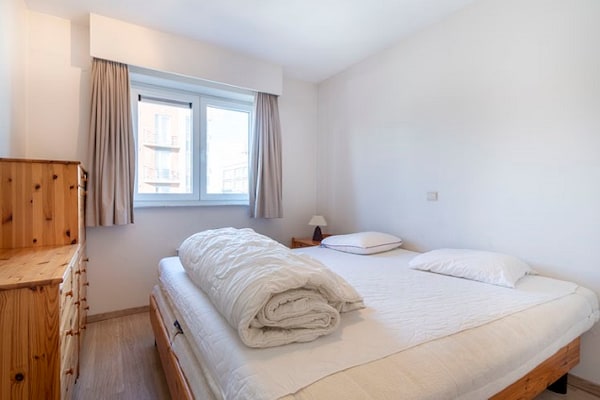 Foto van Appartement in Middelkerke met Zeezicht - Vakantiehuis in MIDDELKERKE - BedRoom
