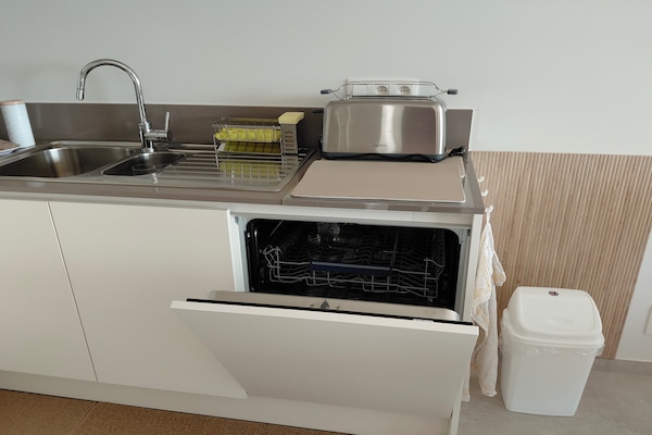 Foto van Luxe appartement met zwembad & parking - Vakantiehuis in Nieuwpoort - Kitchen