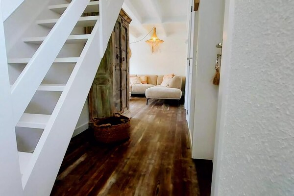 Foto van Gezellig Vakantiehuis in Nieuwpoort met zwembad in de zomer - Landing