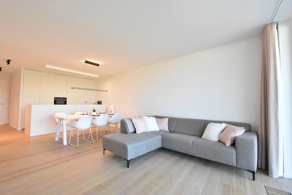 Foto van Heldere kustvakantie voor gezinnen - Vakantiehuis in De Panne - LivingRoom