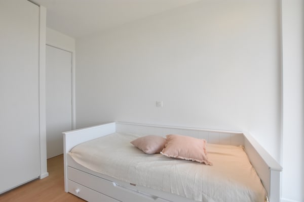 Foto van Heldere kustvakantie voor gezinnen - Vakantiehuis in De Panne - BedRoom