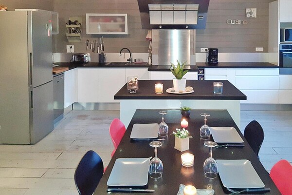 Foto van Stenen huis in Plouezec bij Goëlo-kust - Vakantiehuis in Plouézec - Kitchen