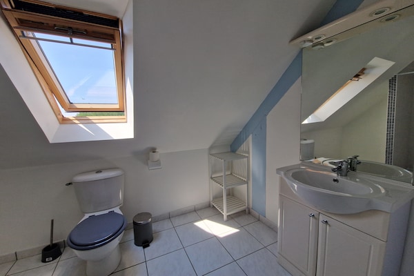 Foto van Vakantiehuis bij Cap Frehel Smaragdkust - Vakantiehuis in Plévenon - BathRoom