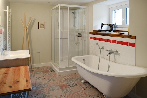 Foto van Vakantiehuis in Locquirec bij zandstrand - Vakantiehuis in Locquirec - BathRoom