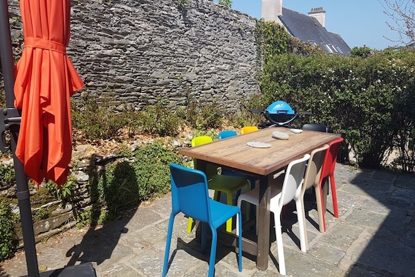Foto van Vakantiehuis in Locquirec bij zandstrand - Vakantiehuis in Locquirec - GardenSummer
