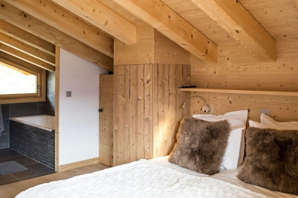 Foto van Chalet in Les Masses met tuin - Vakantiehuis in Les Masses - BedRoom