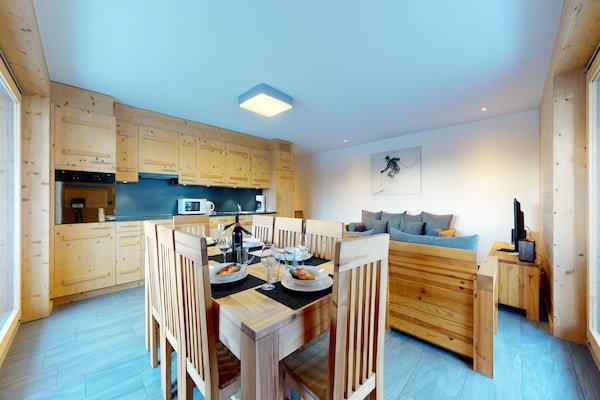 Foto van Appartement in Veysonnaz bij de skibaan - Vakantiehuis in Veysonnaz - DiningRoom