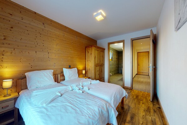 Foto van Appartement in Veysonnaz bij de skibaan - Vakantiehuis in Veysonnaz - BedRoom