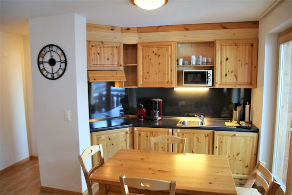 Foto van Luxe appartement met betaalde sauna - Vakantiehuis in Haute-Nendaz - Kitchen