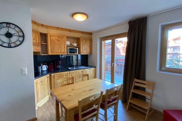 Foto van Luxe appartement met betaalde sauna - Vakantiehuis in Haute-Nendaz - DiningRoom