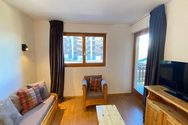 Foto van Appartement in de buurt van Piste de Tracouet - Vakantiehuis in Haute-Nendaz - LivingRoom
