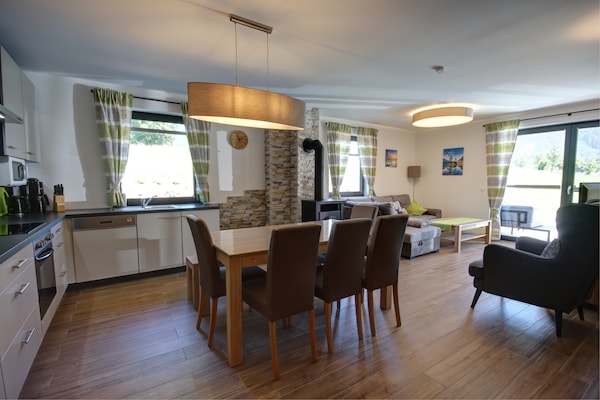 Foto van Chalet Gamsknogel met privézwembad en whirlpool - Vakantiehuis in Inzell - DiningRoom