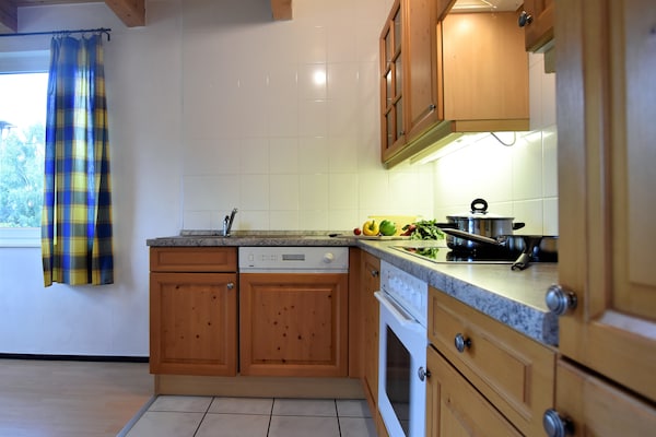 Foto van Luxe vakantieappartement in Boddin met tuin - Vakantiehuis in Walkendorf OT Boddin - Kitchen