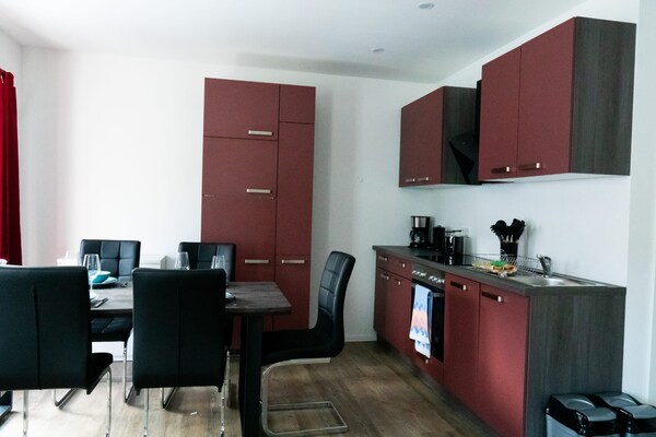Foto van Ruime vakantiewoning met uitzicht op het meer - Vakantiehuis in Harzgerode OT Güntersberge - Kitchen
