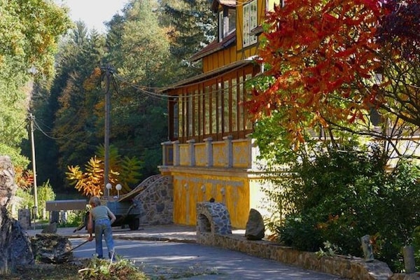 Foto van Villa Rotschoenberg im Tal der Freiberger Mulde - Vakantiehuis in Großschirma - AreaSummer1KM