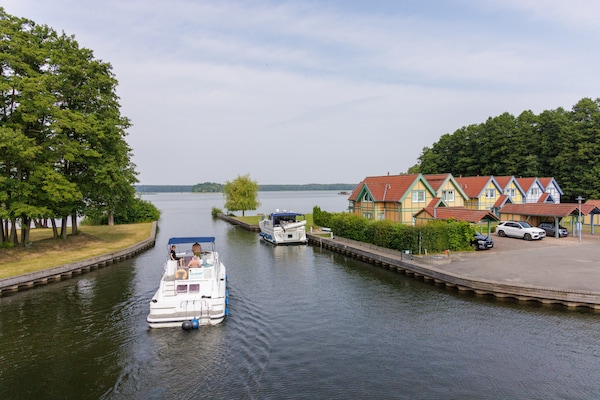 Foto van Appartement in Rheinsberg met eigen aanlegsteiger - Vakantiehuis in Rheinsberg - Ambiance