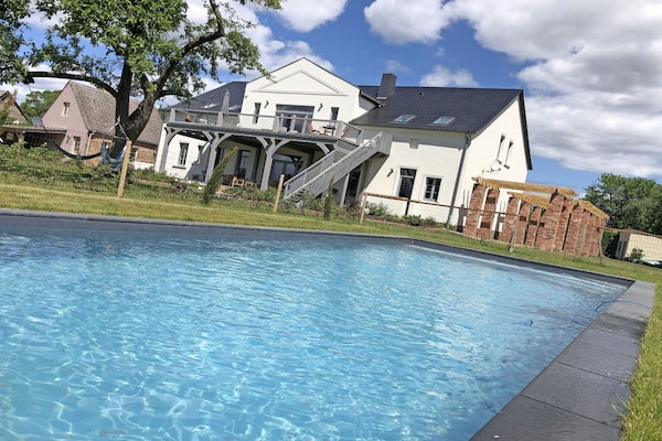 Foto van Erbschulzenhof (Müritz) 9 Pers. - Vakantiehuis in Buchholz (Müritz) - Untagged