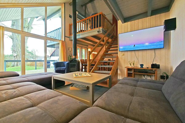 Foto van Exclusief Scandinavisch vakantiehuis - Vakantiehuis in Granzow - LivingRoom