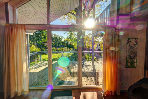 Foto van Exclusief Scandinavisch vakantiehuis - Vakantiehuis in Granzow - TerraceBalcony
