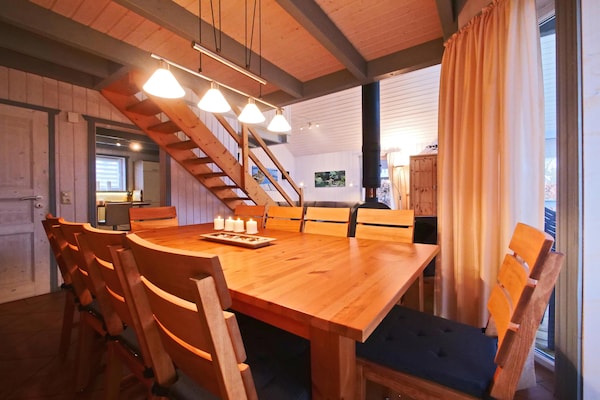 Foto van Exclusief Scandinavisch vakantiehuis - Vakantiehuis in Granzow - DiningRoom