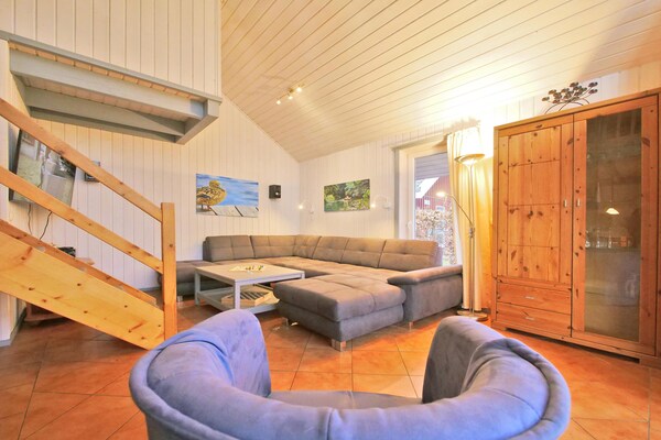 Foto van Exclusief Scandinavisch vakantiehuis - Vakantiehuis in Granzow - LivingRoom