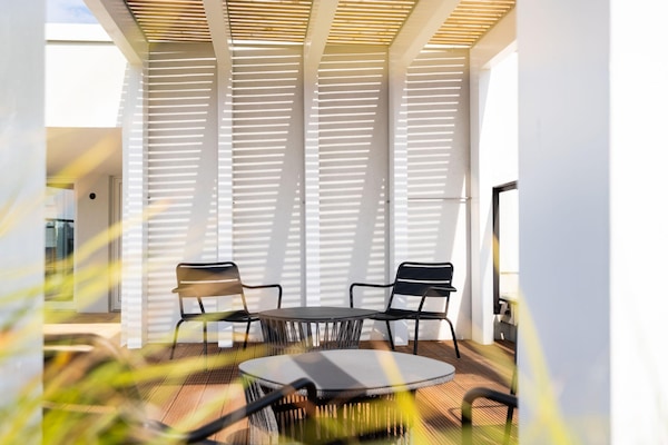 Foto van Deluxe Baltische verblijf voor 6 personen - Vakantiehuis in Travemünde - TerraceBalcony