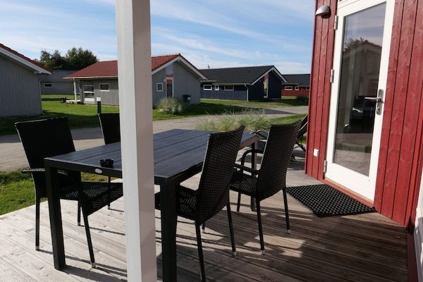Foto van 6-gasten Scandinavische kustverblijf - Vakantiehuis in Großenbrode - TerraceBalcony