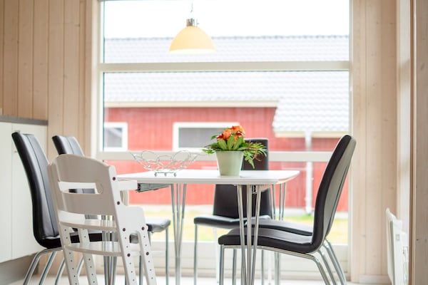 Foto van Deluxe Coastal Lodge met sauna - Vakantiehuis in Großenbrode - DiningRoom