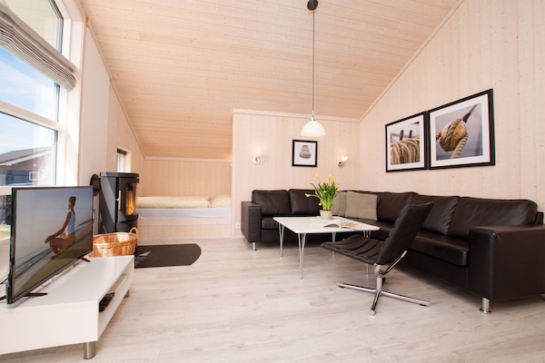 Foto van Familielodge voor 8 personen met sauna - Vakantiehuis in Großenbrode - LivingRoom