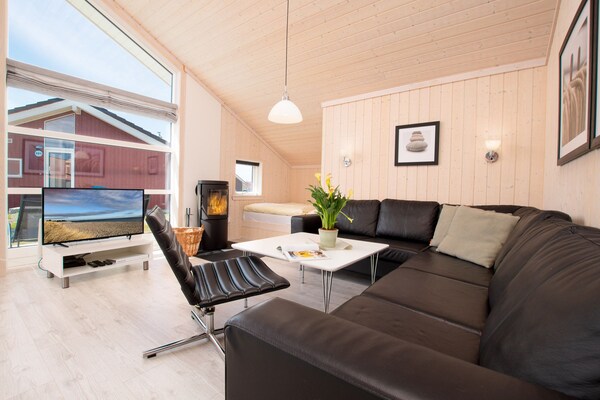 Foto van Familielodge voor 8 personen met sauna - Vakantiehuis in Großenbrode - LivingRoom