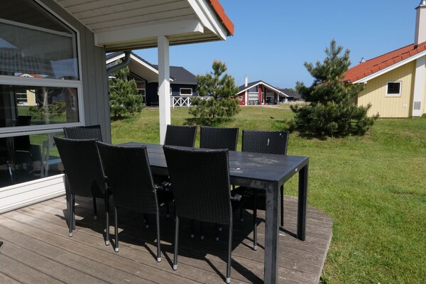 Foto van Familielodge voor 8 personen met sauna - Vakantiehuis in Großenbrode - terrace