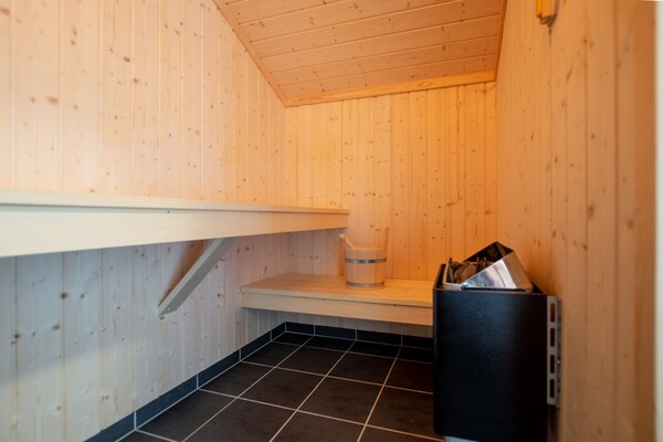 Foto van Familielodge voor 8 personen met sauna - Vakantiehuis in Großenbrode - Sauna