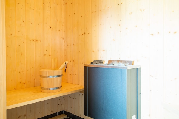 Foto van Familievakantie aan het Baltische strand - Vakantiehuis in Großenbrode - Sauna