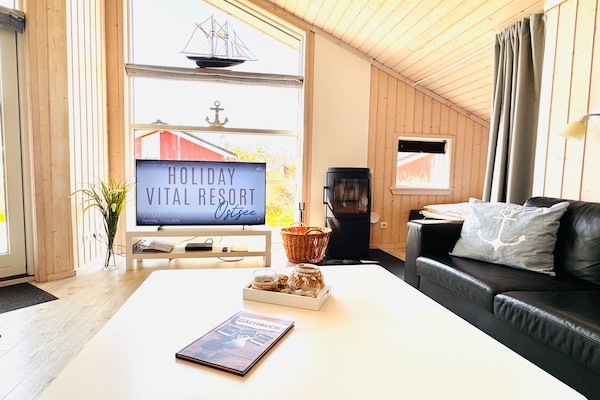 Foto van Grobenbrode Luchtig Kustverblijf - Vakantiehuis in Großenbrode - LivingRoom